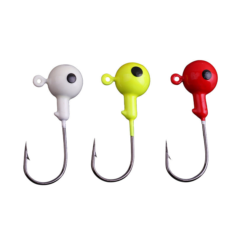 50 pieces single color JIG heads