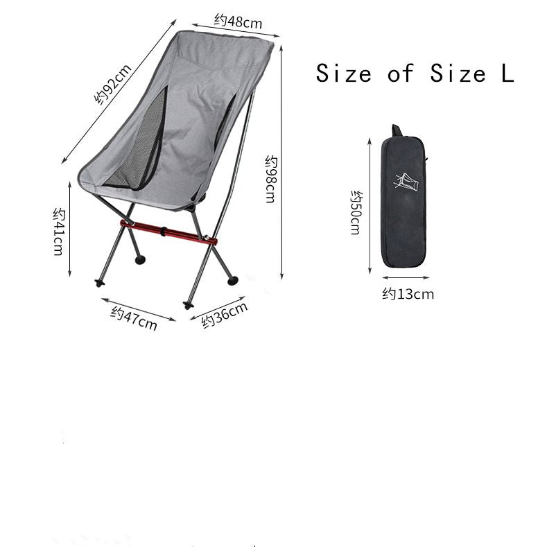 Aluminum alloy folding portable fishing chair wholesale