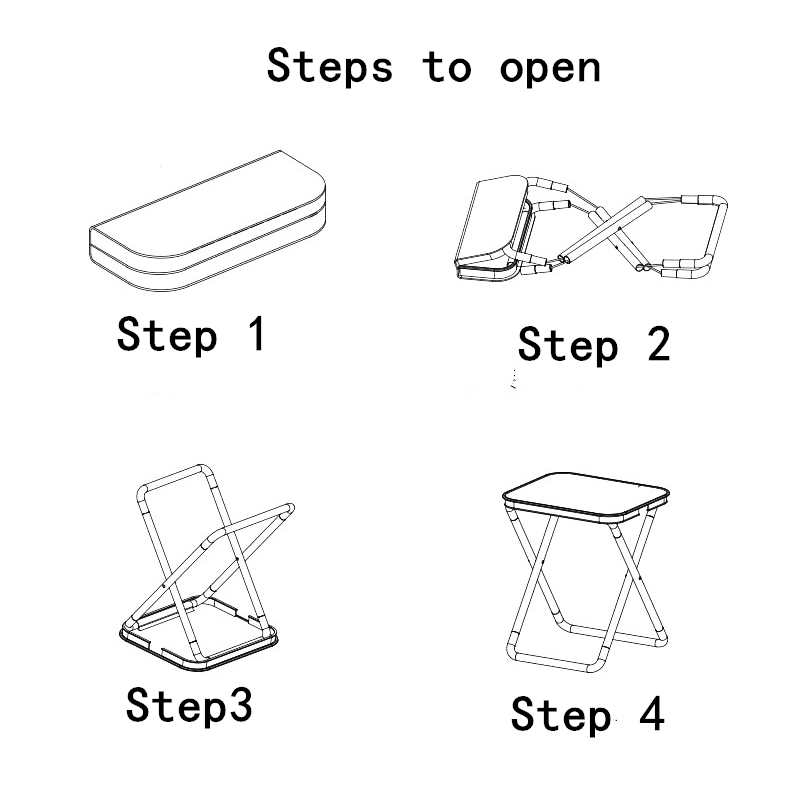 One pc Folding Ultralight Portable Chair