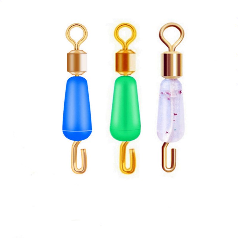 300 pcs Silicone anti-tangle quick change sub line clip