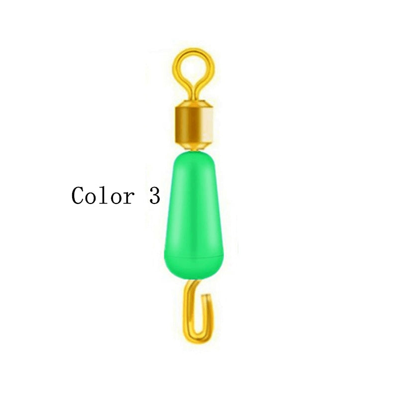 300 pcs Silicone anti-tangle quick change sub line clip