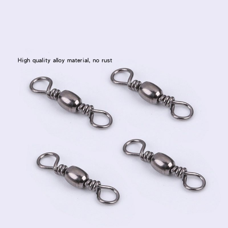 1000 pcs Eight-shaped copper stainless steel fishing line connector