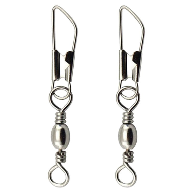 1000pcs Snap Swivel Carbon Steel A shape Fishing Linker Connector
