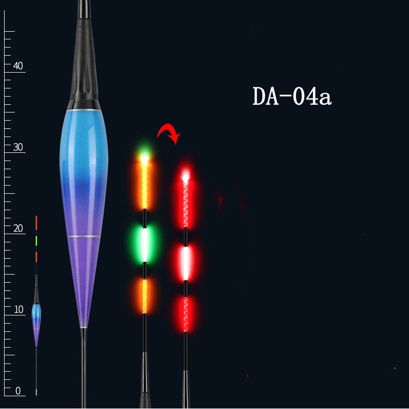 5 pc Gravity sensing day and night fish float for light water