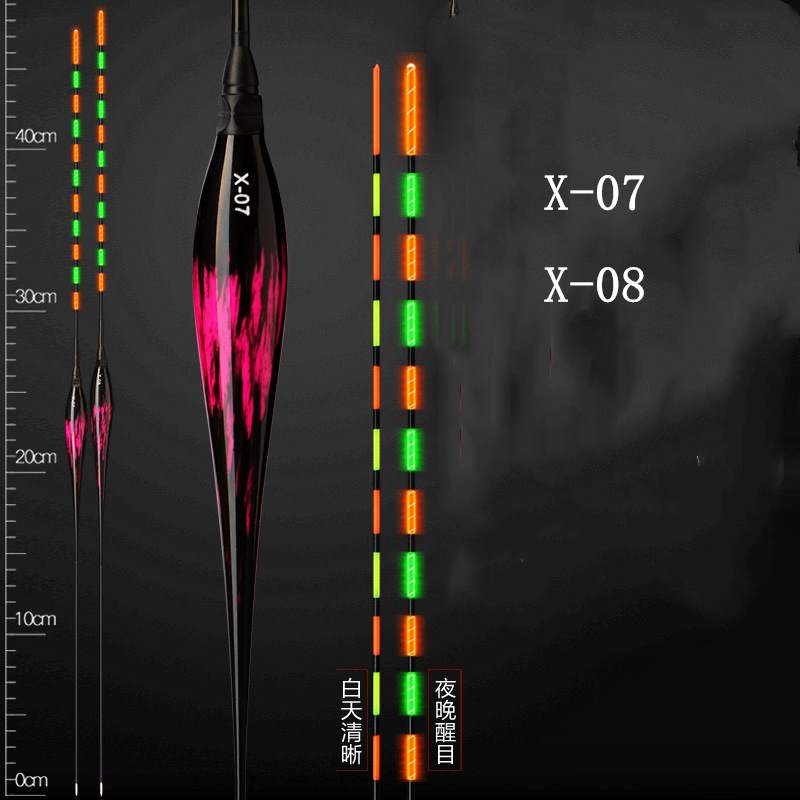 3 pc Gravity sensing fish float suitable for day and night