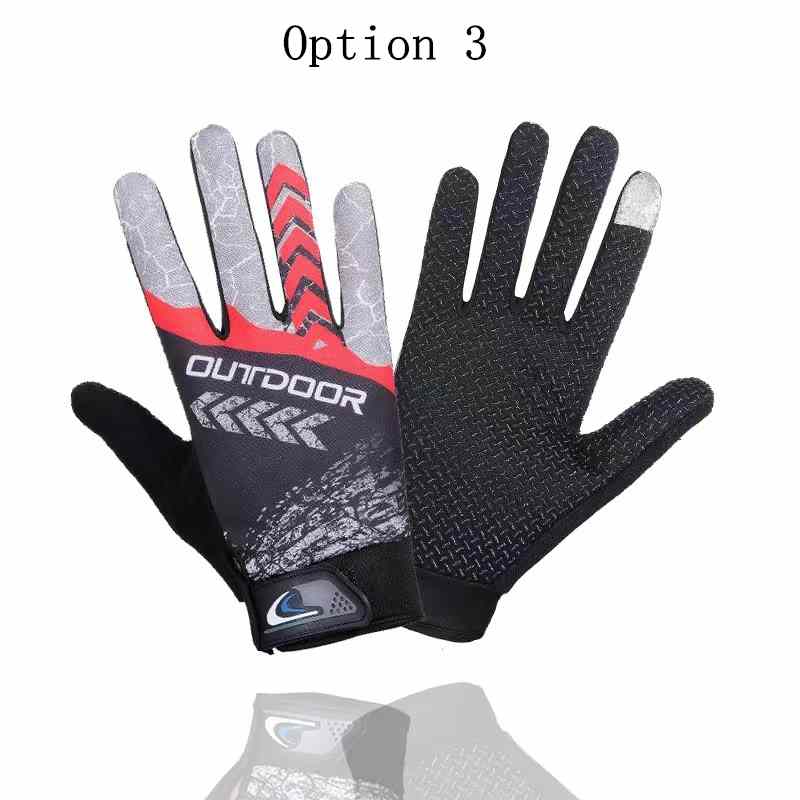 2 pairs Non-slip fishing gloves with no fingers exposed