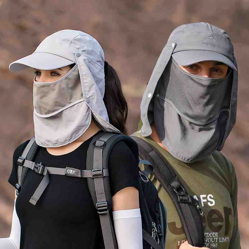 3 pcs Multifunctional sun hat