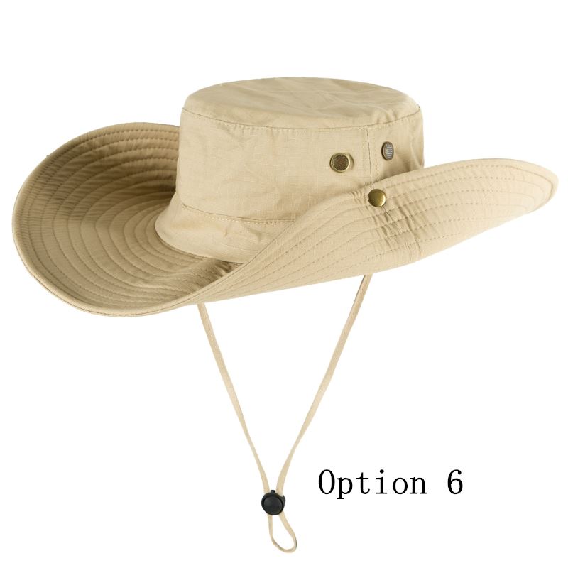 2 pcs Large brim denim bucket hat