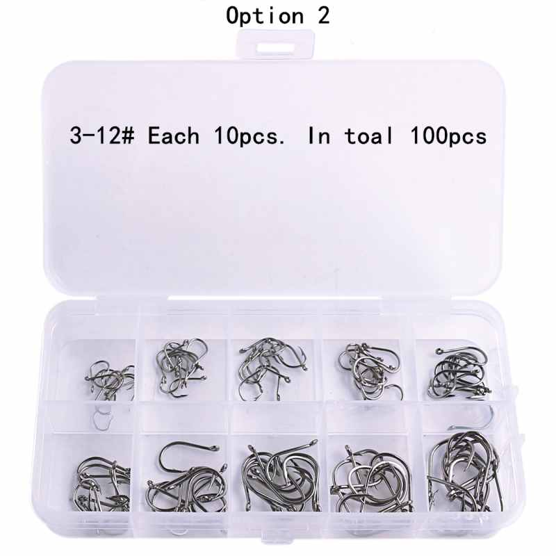 50pcs - 1000pcs Ordinary fish hooks wholesale