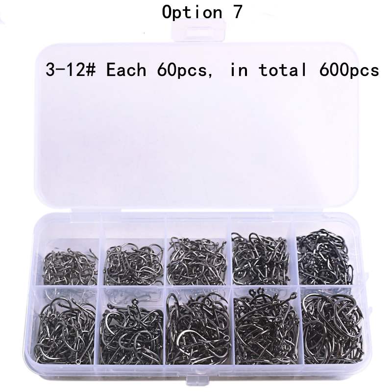 50pcs - 1000pcs Ordinary fish hooks wholesale