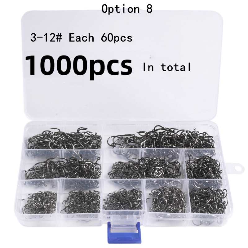 50pcs - 1000pcs Ordinary fish hooks wholesale