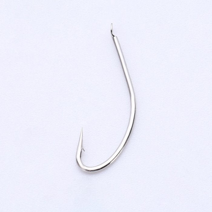 500pcs Long handle barbed bulk fish hooks