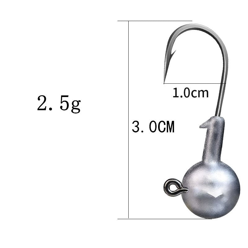 200 pcs 4x strengthen JIG head HOOK wholesale