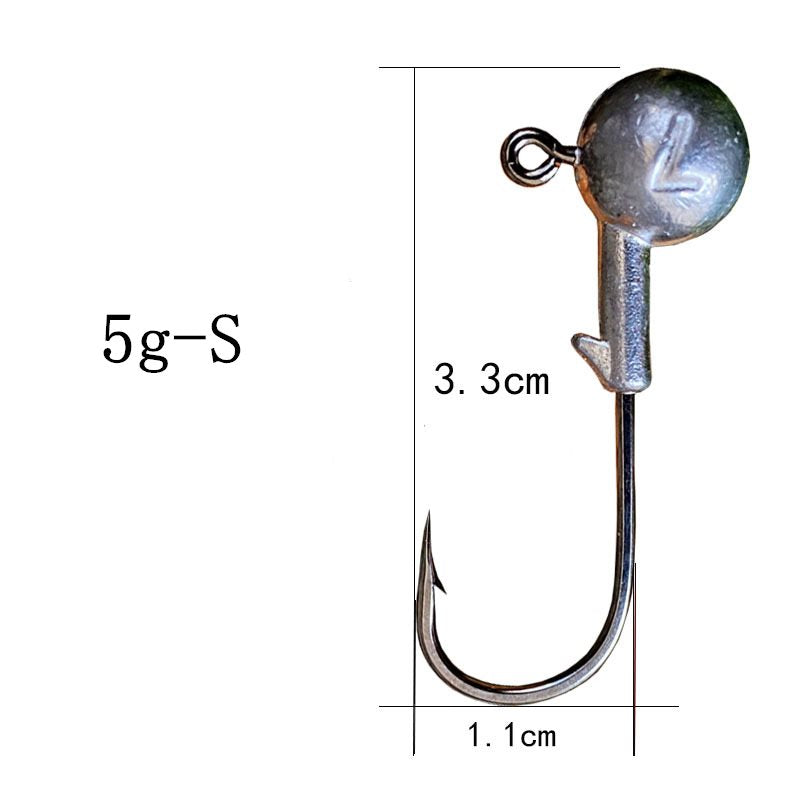 200 pcs 4x strengthen JIG head HOOK wholesale