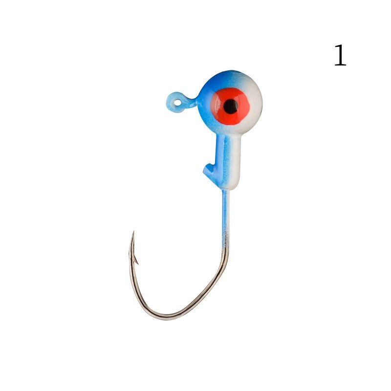 20 pc 0.8g 1.75g 3.5g 5g Jig Head fishing hook manufacturers