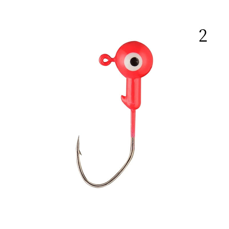 20 pc 0.8g 1.75g 3.5g 5g Jig Head fishing hook manufacturers