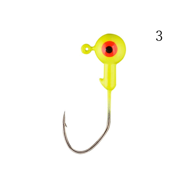 20 pc 0.8g 1.75g 3.5g 5g Jig Head fishing hook manufacturers