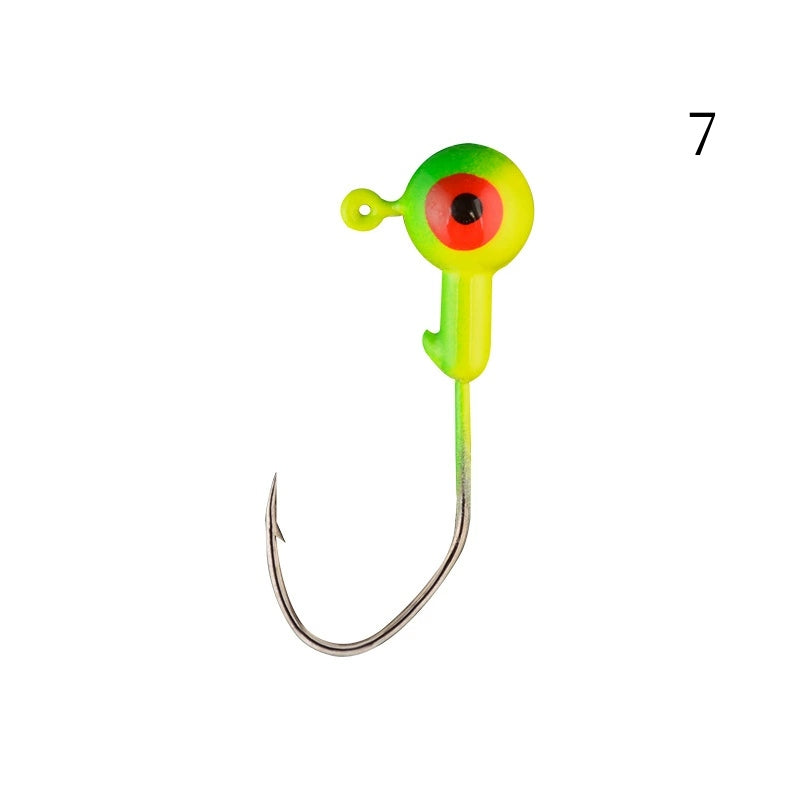 20 pc 0.8g 1.75g 3.5g 5g Jig Head fishing hook manufacturers