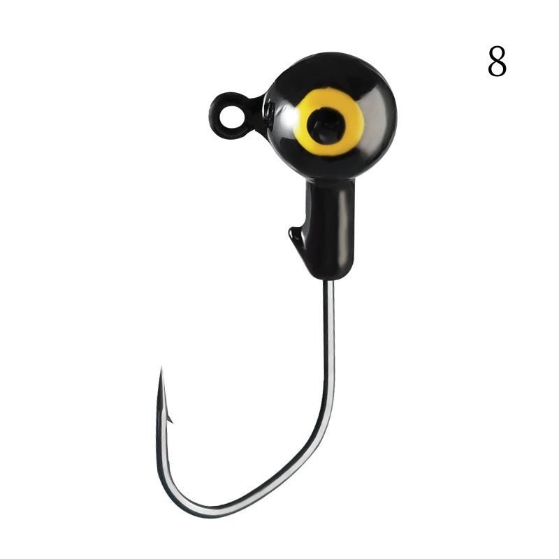 20 pc 0.8g 1.75g 3.5g 5g Jig Head fishing hook manufacturers