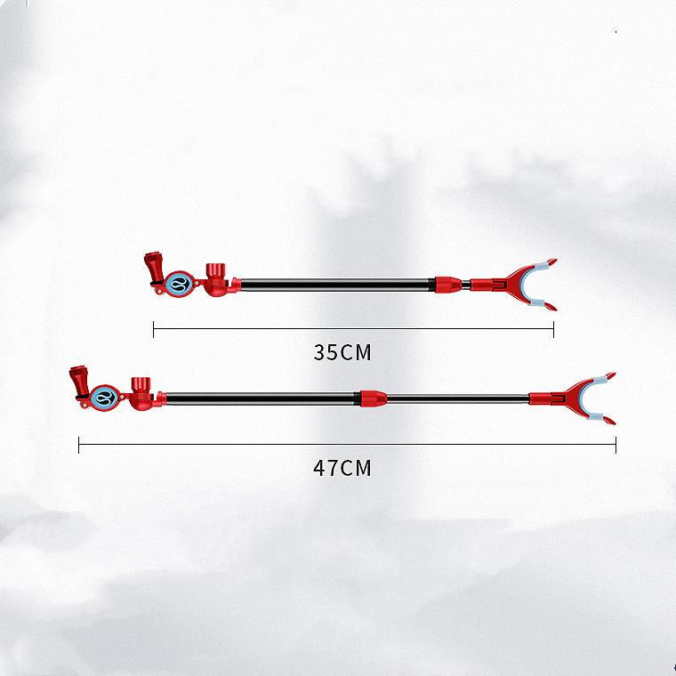 2pcs aluminum alloy rear fishing rod hanger