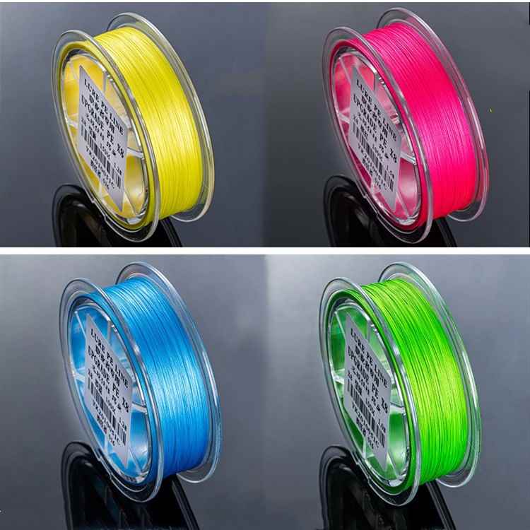 2 rolls 8 braided smooth PE 150 meters fishing main lines