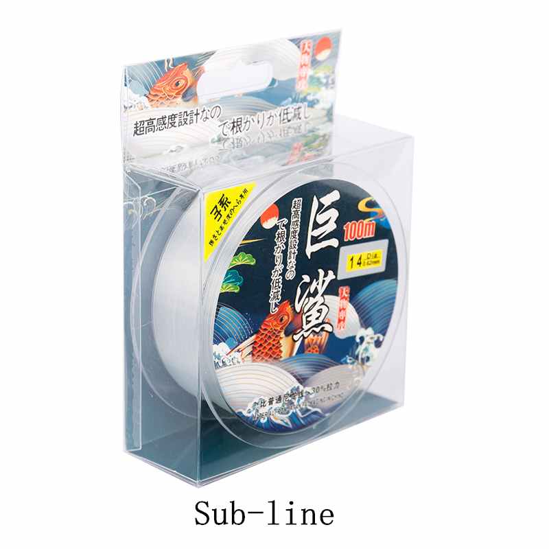 Nylon big fish main fishing line and sub-fishing line