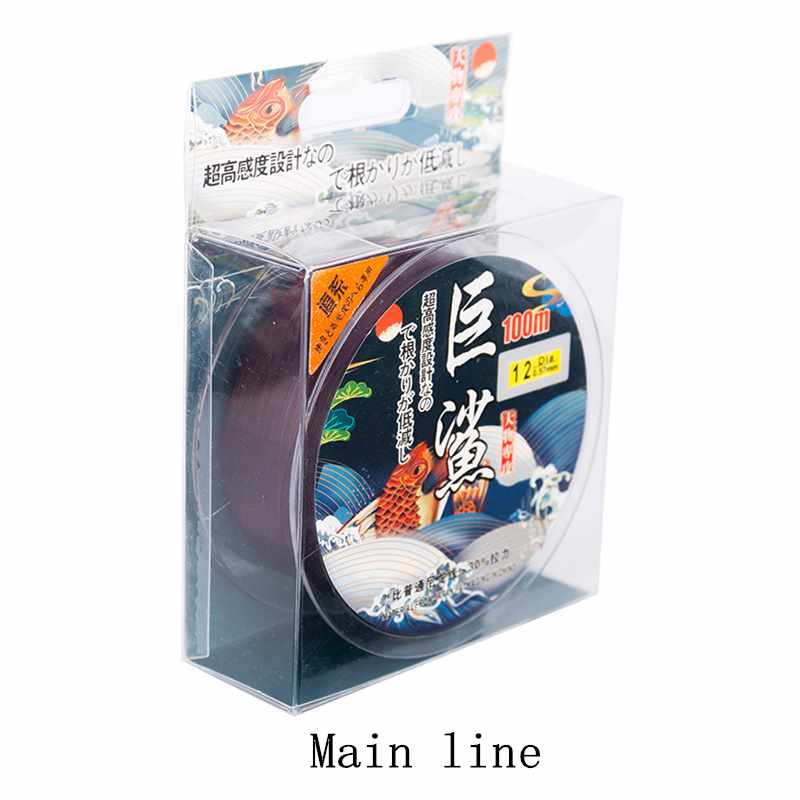 Nylon big fish main fishing line and sub-fishing line