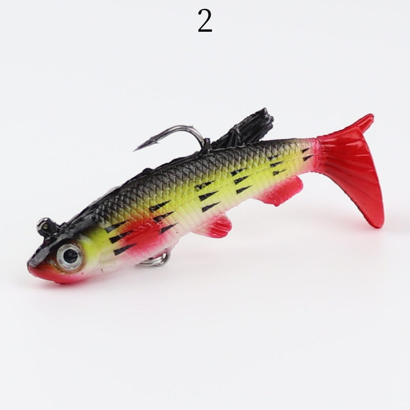 2pcs 12.7g 8.0cm plastic soft lure