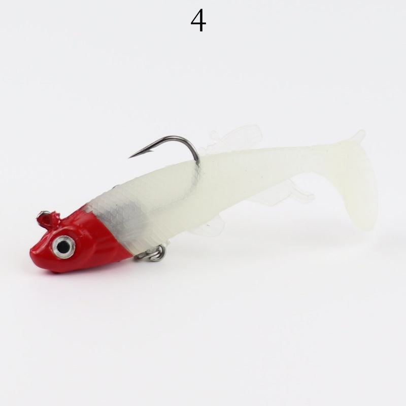 2pcs 12.7g 8.0cm plastic soft lure