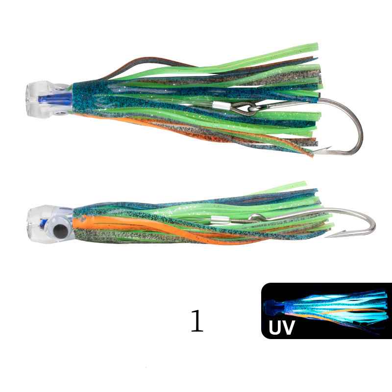 2pc 16.5cm 50g Squid Shape Trolling Lure