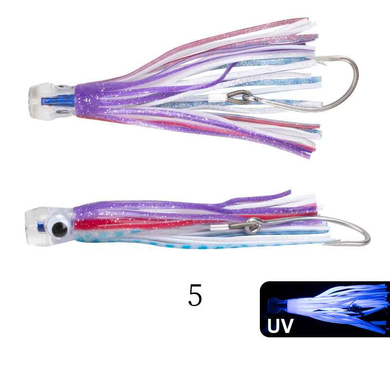 2pc 16.5cm 50g Squid Shape Trolling Lure