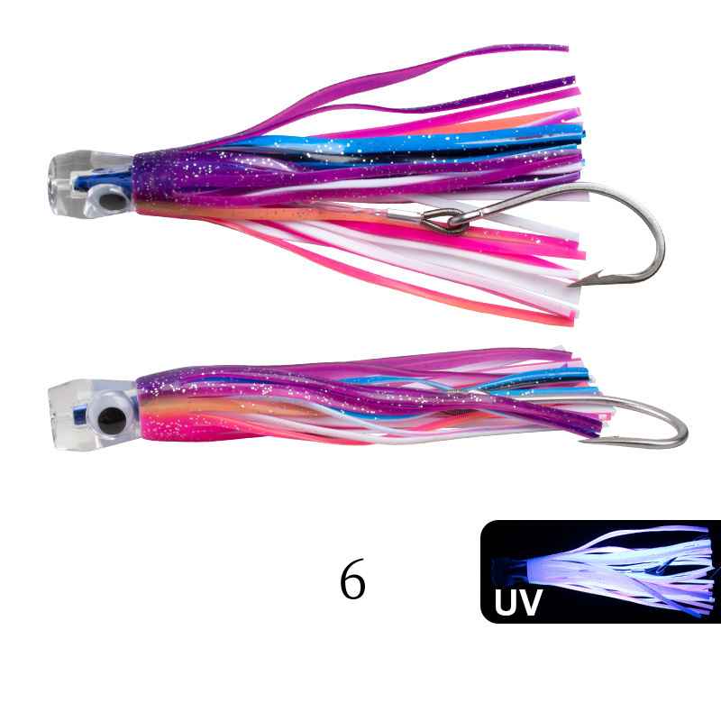 2pc 16.5cm 50g Squid Shape Trolling Lure
