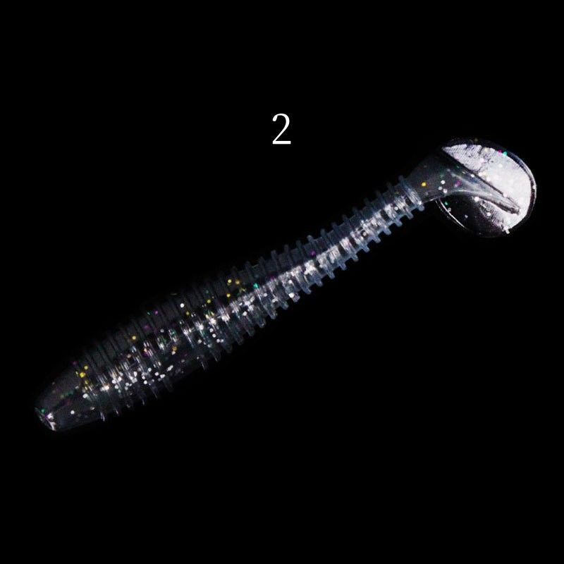 50pcs 1.3/2.4/3.6g plastic soft lure