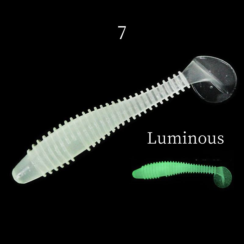 50pcs 1.3/2.4/3.6g plastic soft lure