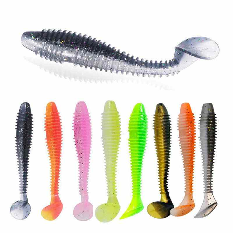 50pcs 1.3/2.4/3.6g plastic soft lure