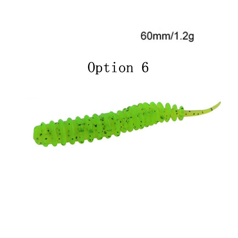 50pcs 1.2g 6.0cm plastic soft lure