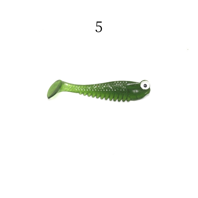 10pcs 1.2g/2.8g plastic soft lure