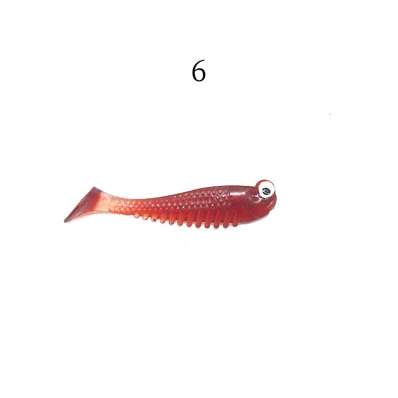 10pcs 1.2g/2.8g plastic soft lure