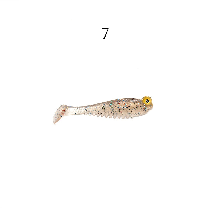 10pcs 1.2g/2.8g plastic soft lure