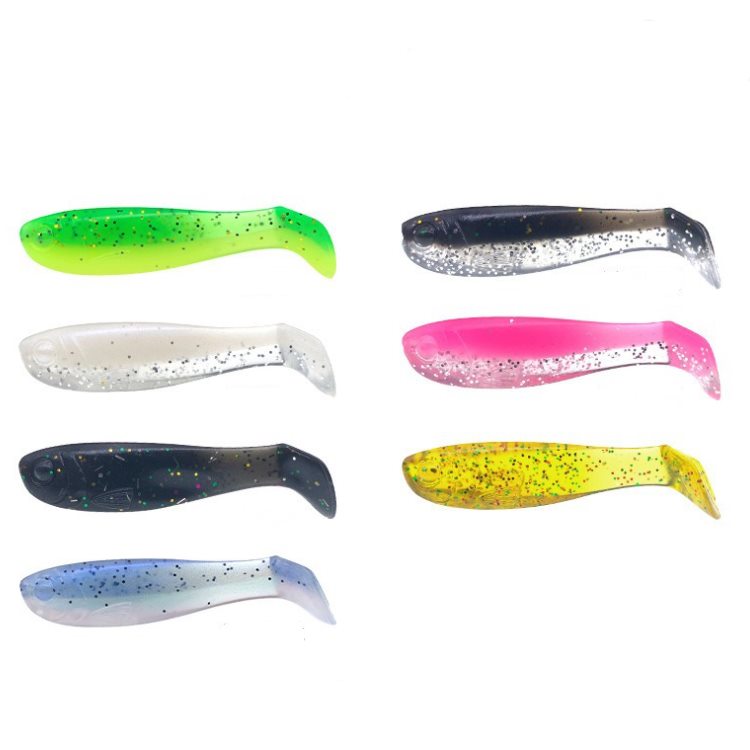 50pcs 1g/2g plastic soft lure