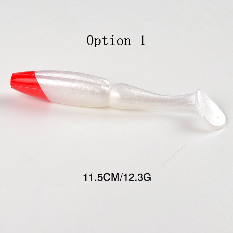 2pcs 12.3g 11.5cm plastic soft lure