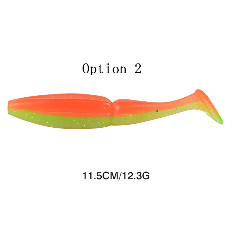 2pcs 12.3g 11.5cm plastic soft lure