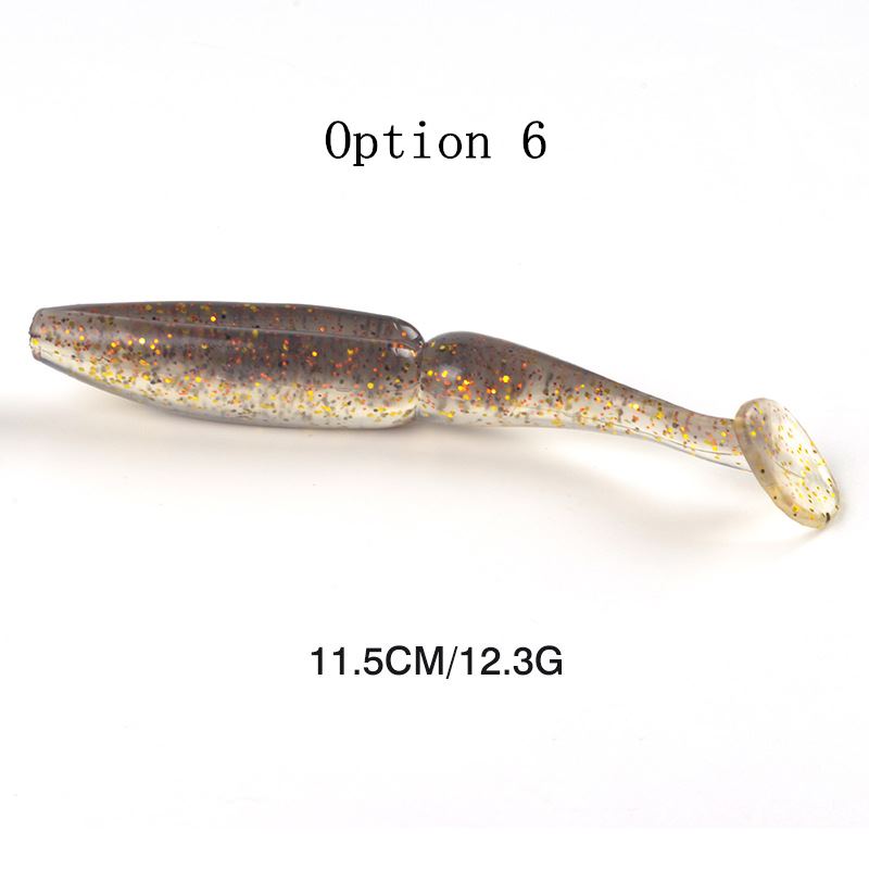 2pcs 12.3g 11.5cm plastic soft lure