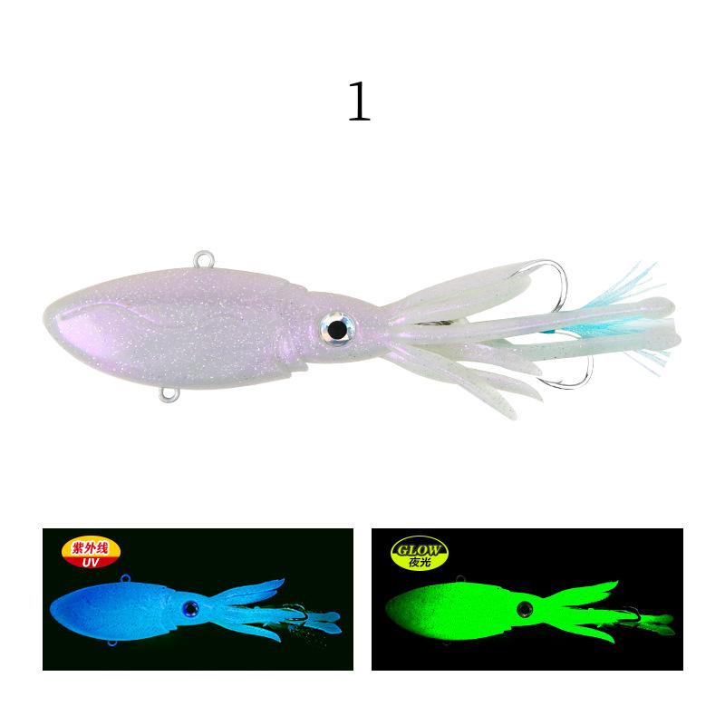 50 pc 90g 130g deep sea large squid shaped lure soft bait