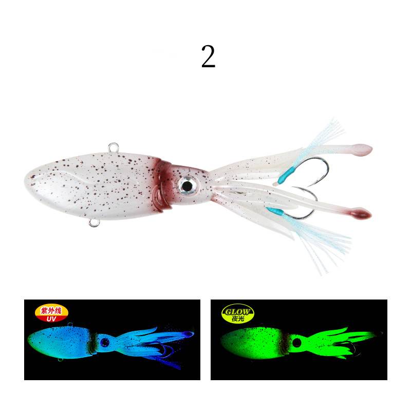 50 pc 90g 130g deep sea large squid shaped lure soft bait