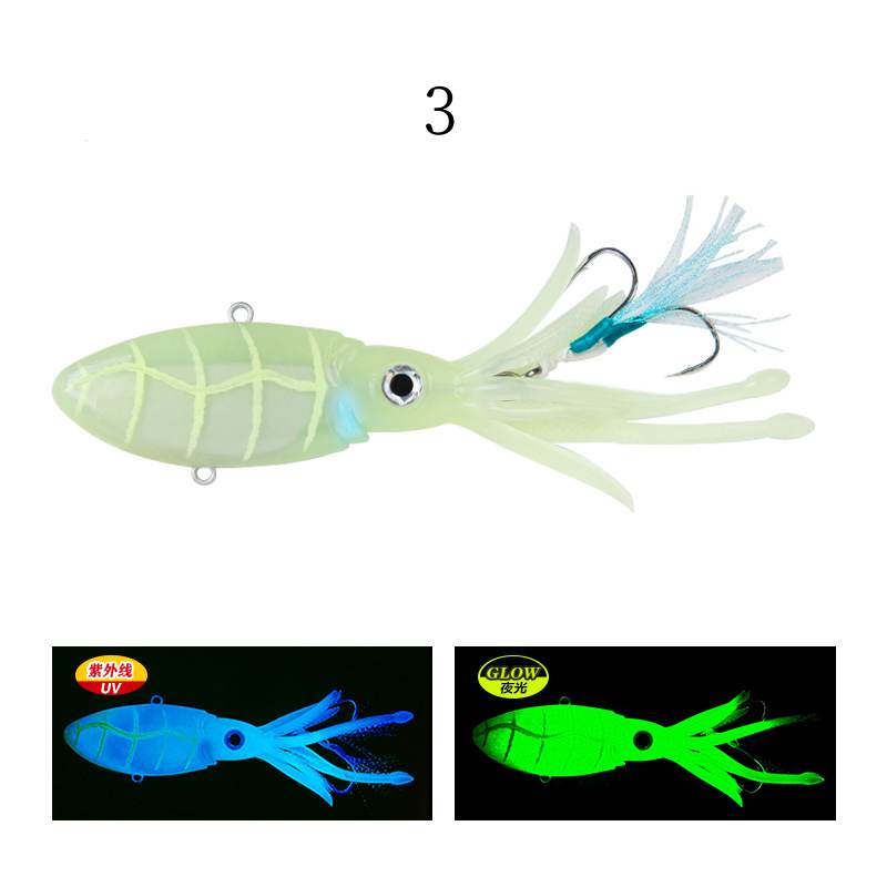 50 pc 90g 130g deep sea large squid shaped lure soft bait