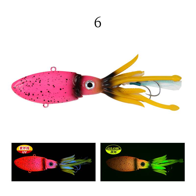 50 pc 90g 130g deep sea large squid shaped lure soft bait