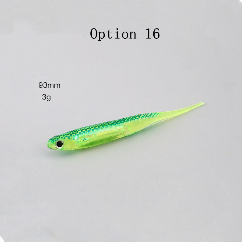 4pcs 2g/2.2g/3g plastic soft lure