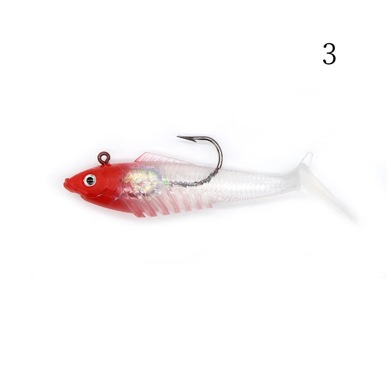 10 pc 11.5g 19.5g plastic lure soft bait