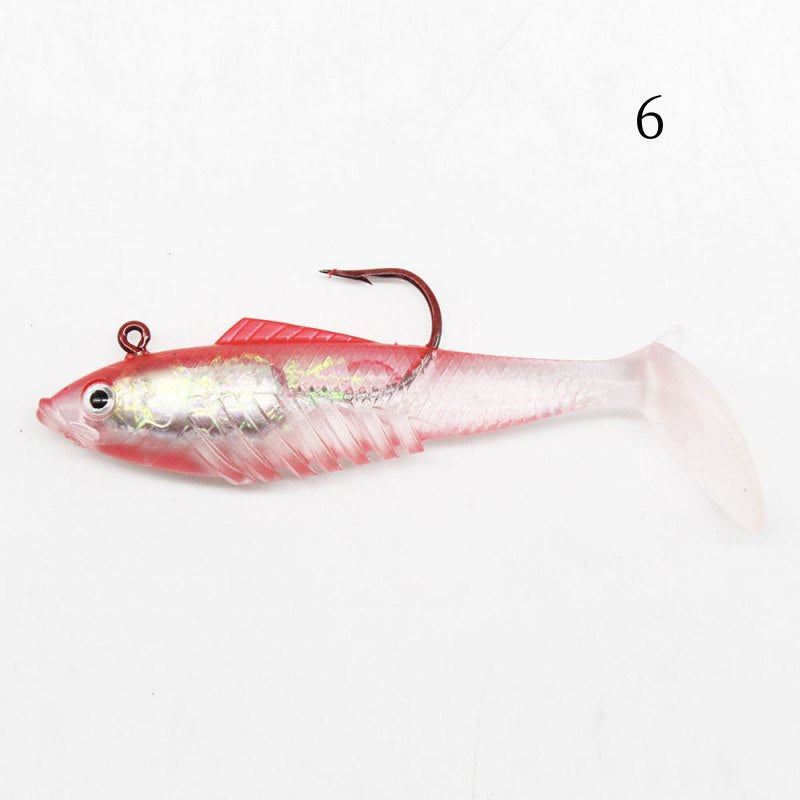 10 pc 11.5g 19.5g plastic lure soft bait